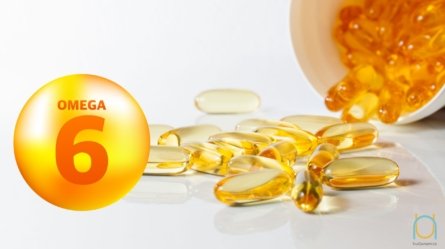 An Image showing supplements of omega-6 fatty acids.