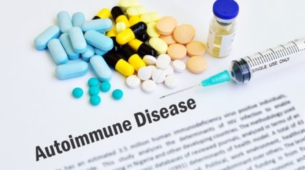 An image showing medications for autoimmune diseases.