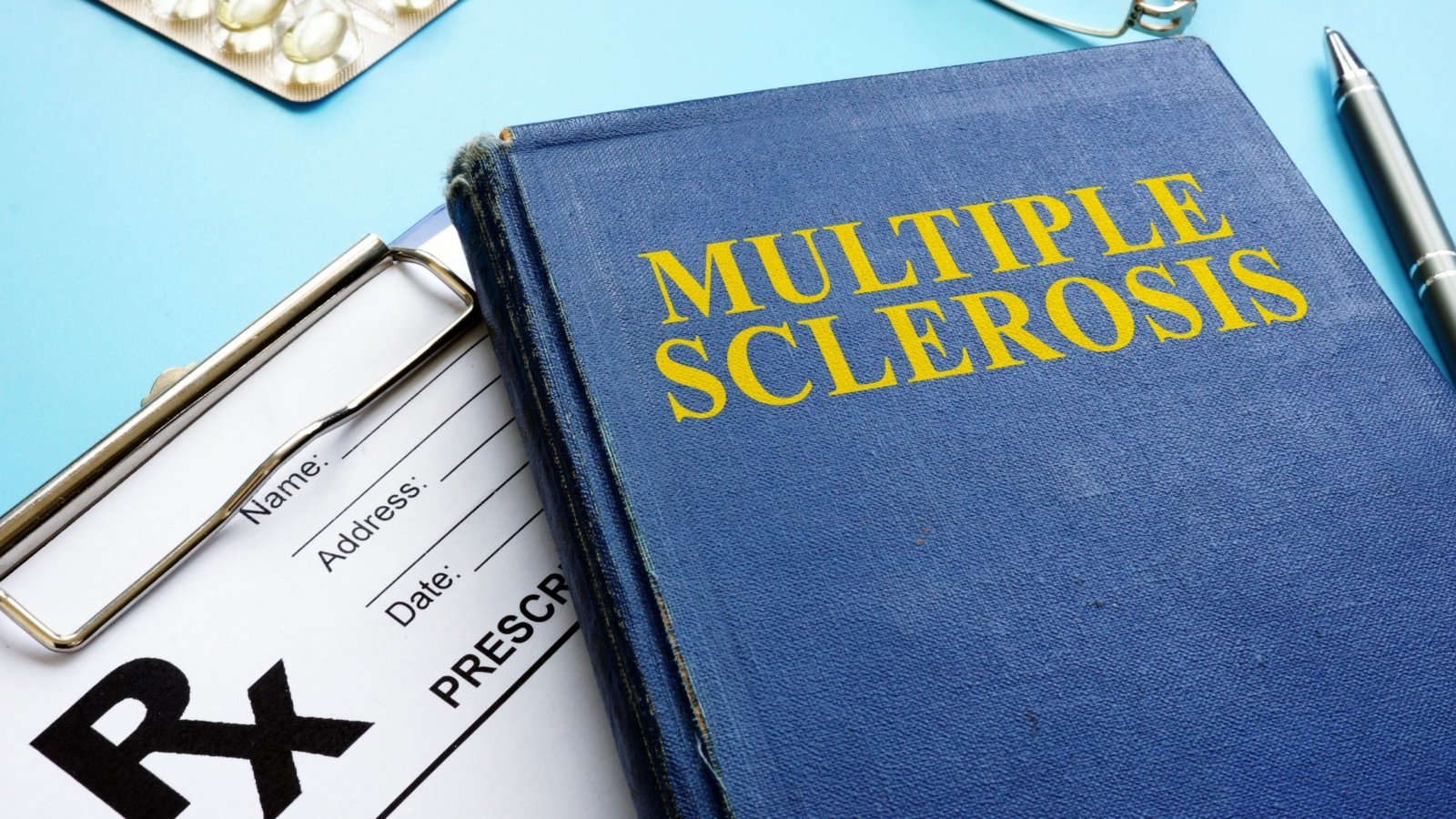 An image of a book on Multiple Sclerosis (MS).